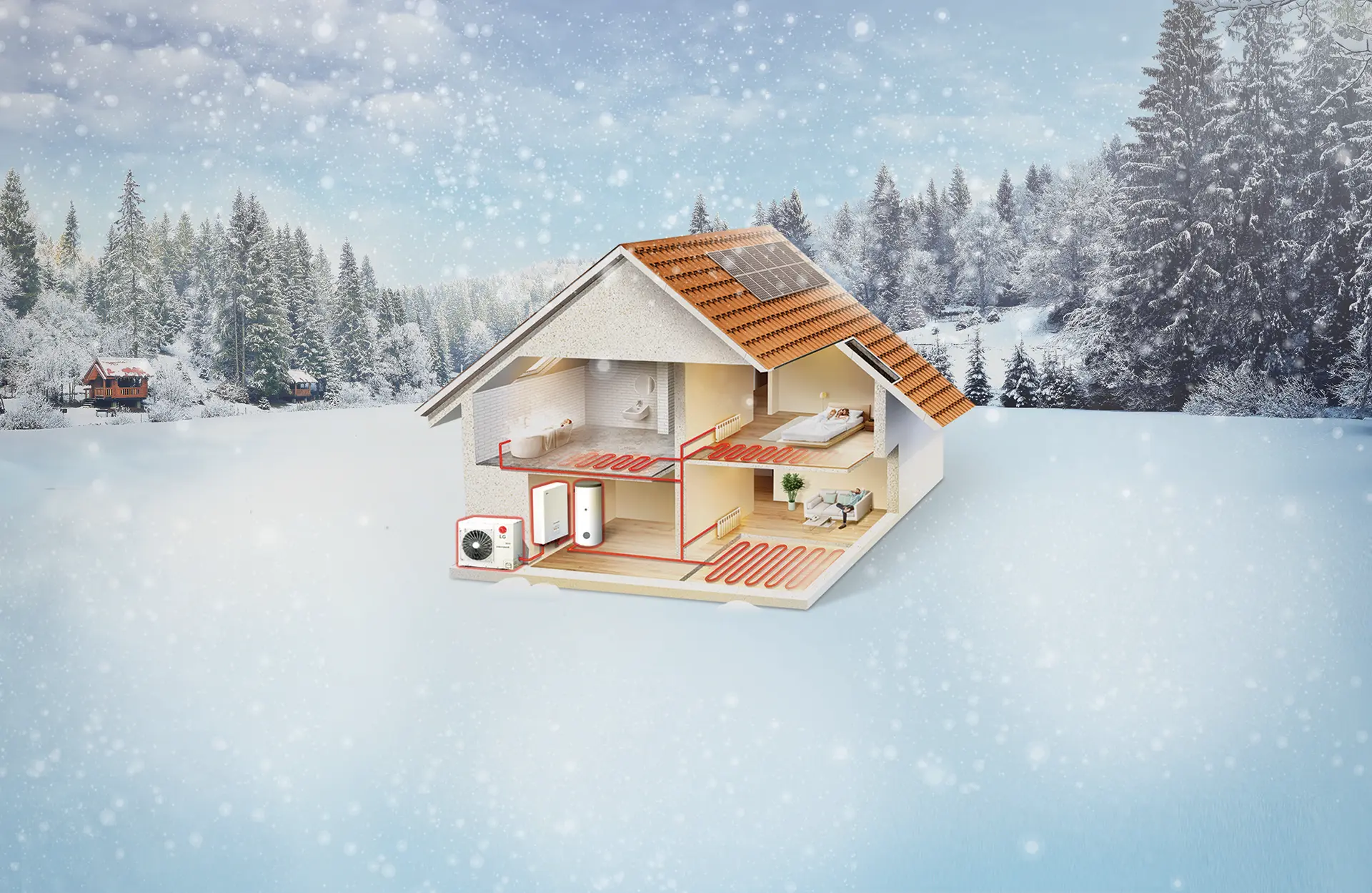 lg warmtepomp huis verwarmen