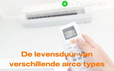 De levensduur van verschillende airco types