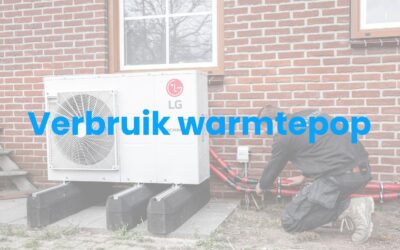 Stroomgebruik warmtepomp